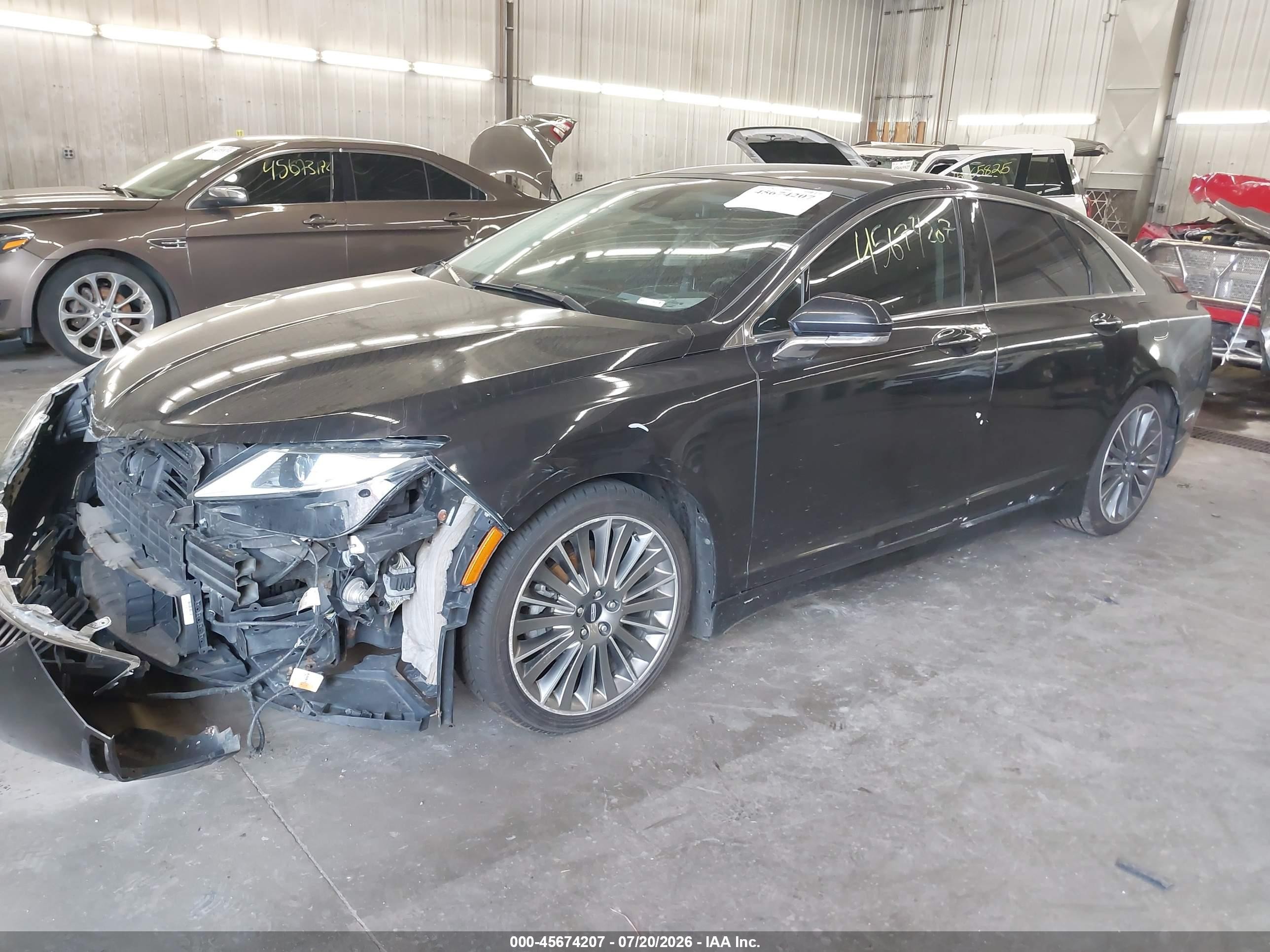 2013 Lincoln Mkz Hybrid   Черный vin: 3LN6L2LU9DR813091