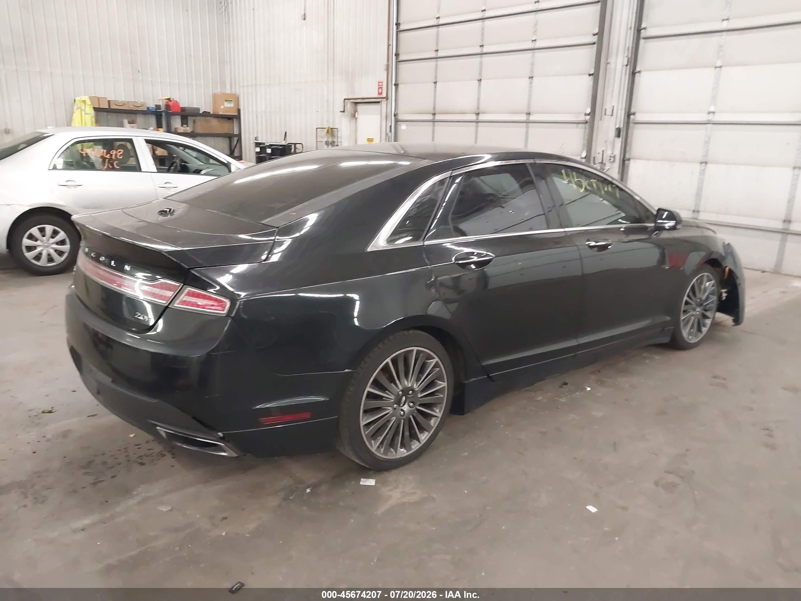 2013 Lincoln Mkz Hybrid   Черный vin: 3LN6L2LU9DR813091