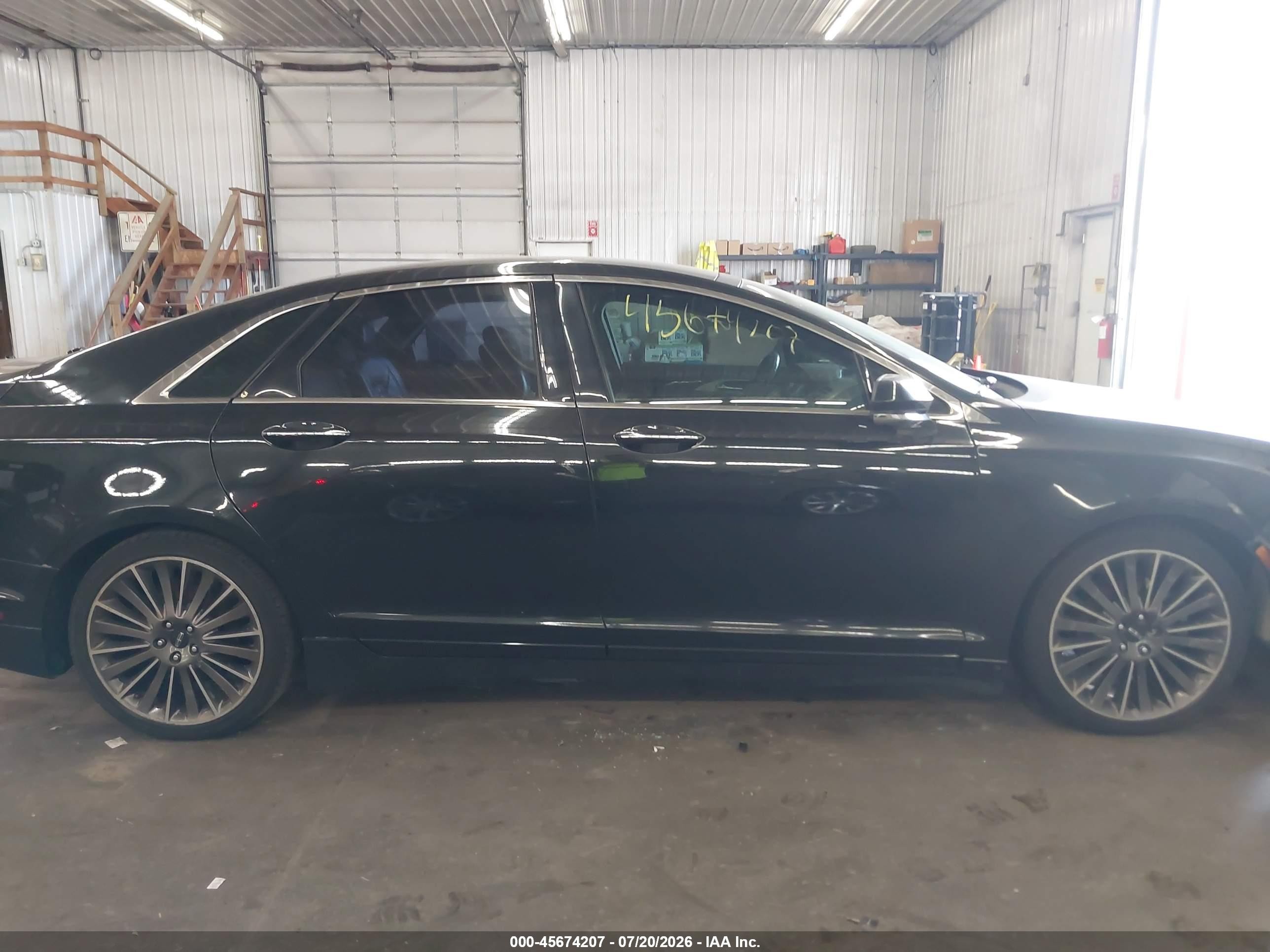 2013 Lincoln Mkz Hybrid   Черный vin: 3LN6L2LU9DR813091