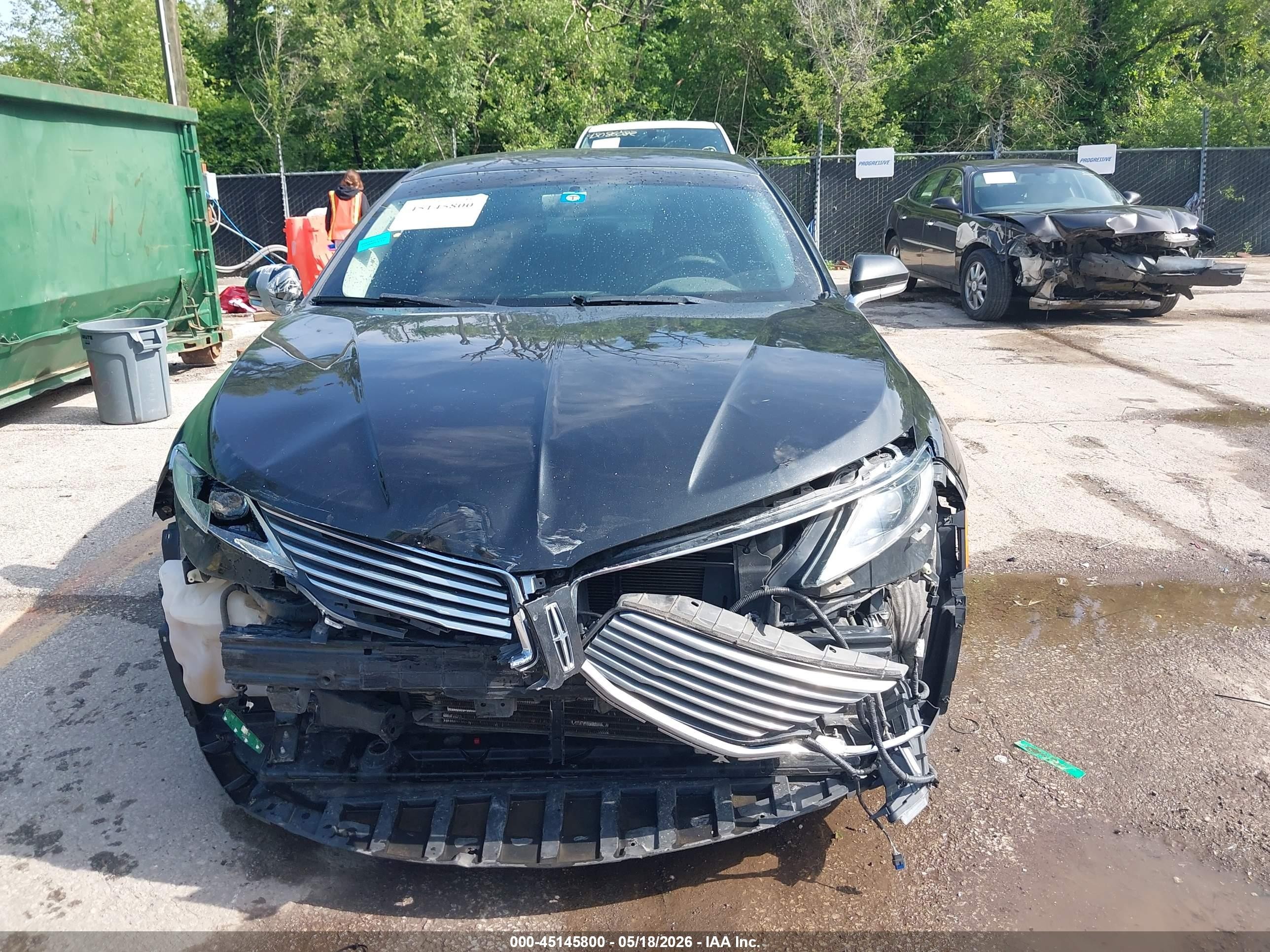 2013 Lincoln Mkz Hybrid   Black vin: 3LN6L2LU9DR828402