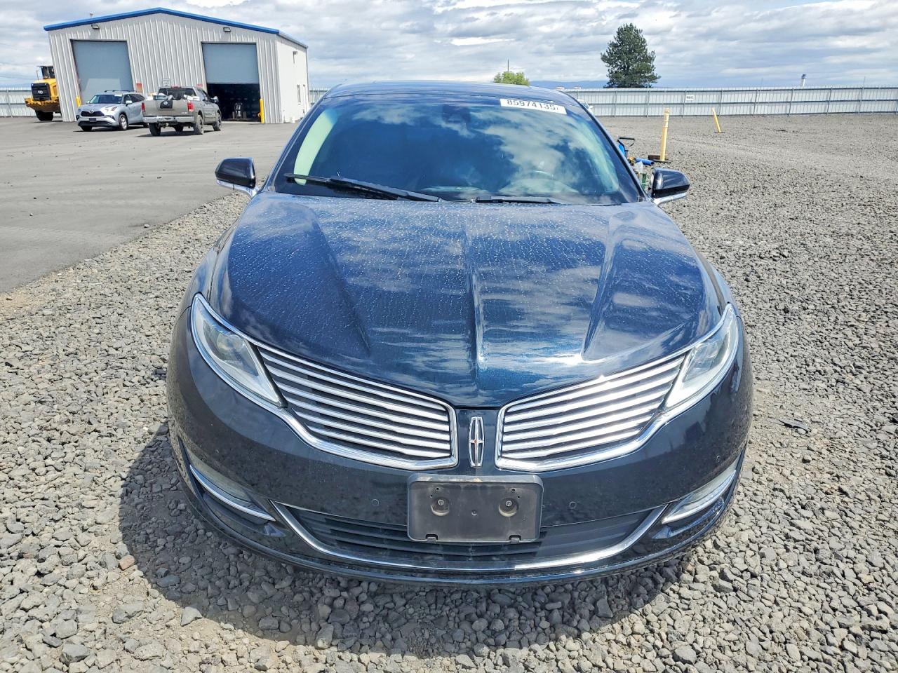 2014 Lincoln Mkz Hybrid Black vin: 3LN6L2LU9ER802626