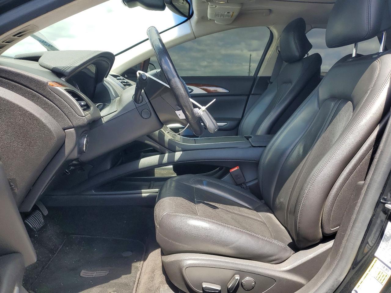 2014 Lincoln Mkz Hybrid Black vin: 3LN6L2LU9ER802626