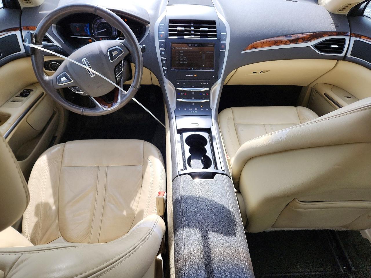 2014 Lincoln Mkz Hybrid Blue vin: 3LN6L2LU9ER806241