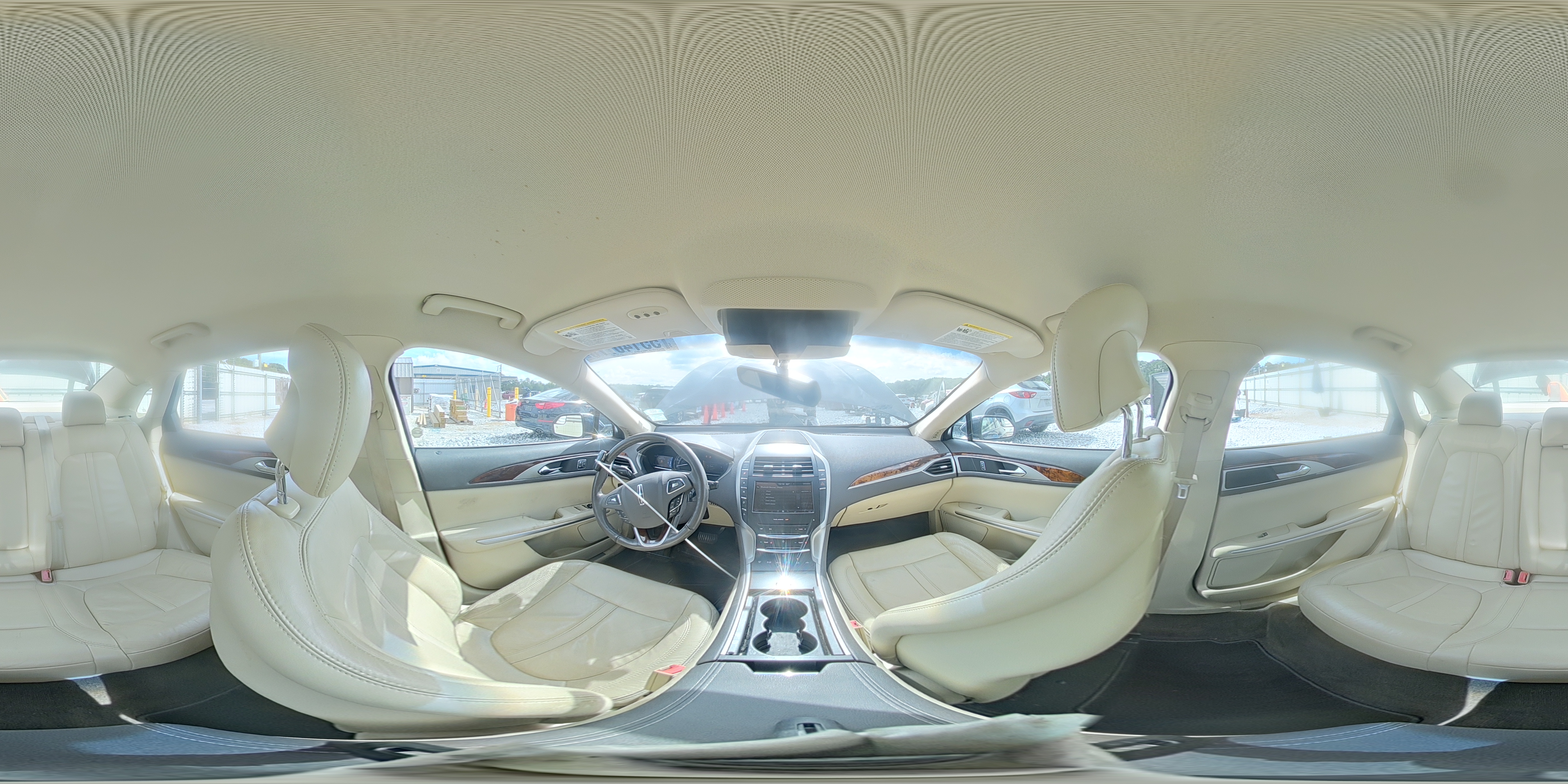 2014 Lincoln Mkz Hybrid Blue vin: 3LN6L2LU9ER806241