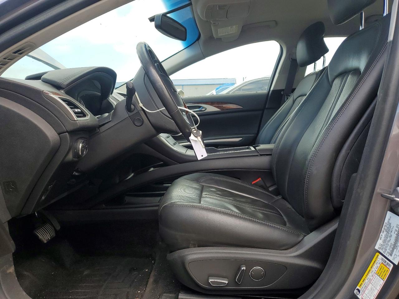 2014 Lincoln Mkz Hybrid Gray vin: 3LN6L2LU9ER811729
