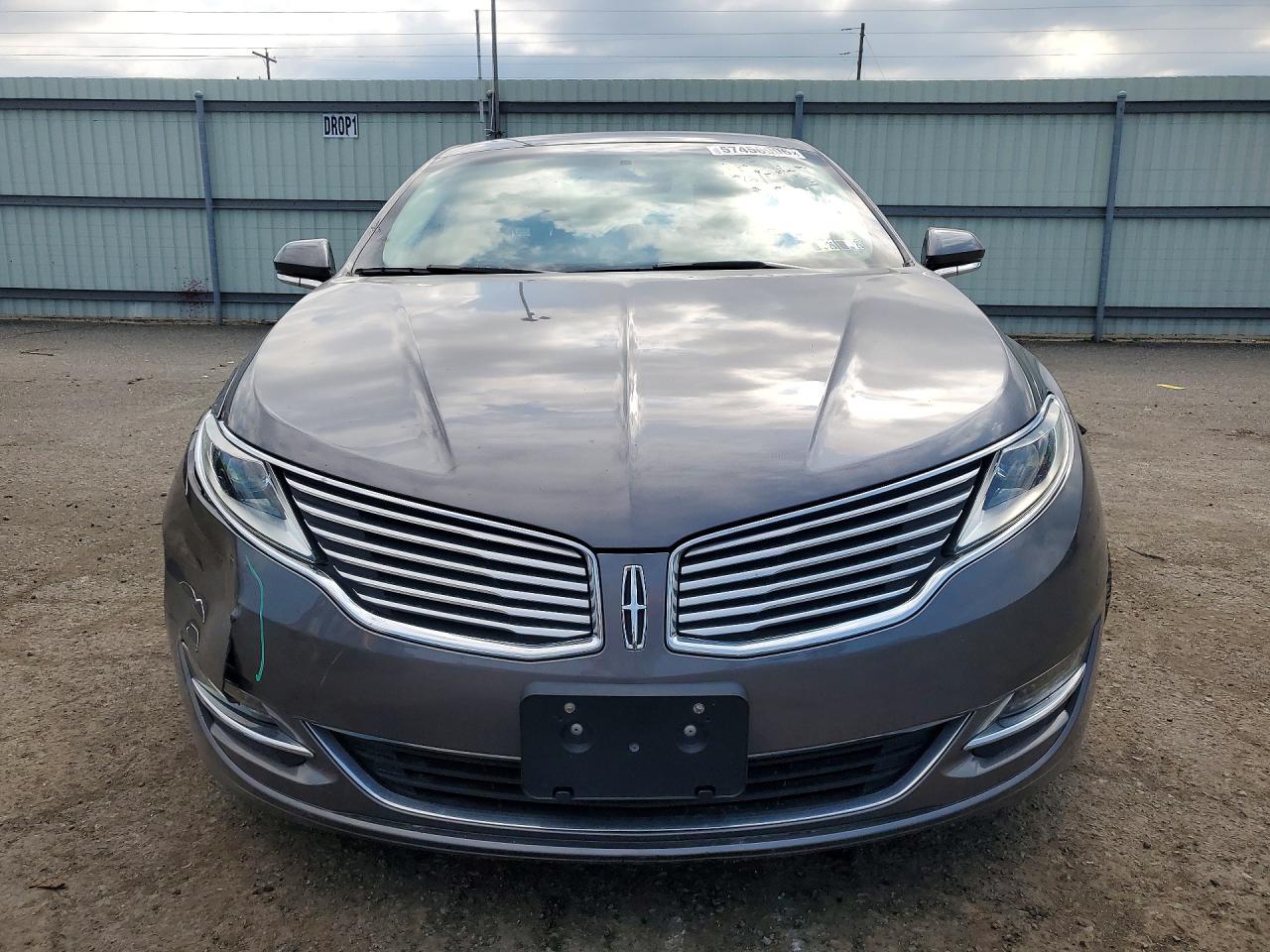 2014 Lincoln Mkz Hybrid Gray vin: 3LN6L2LU9ER811729