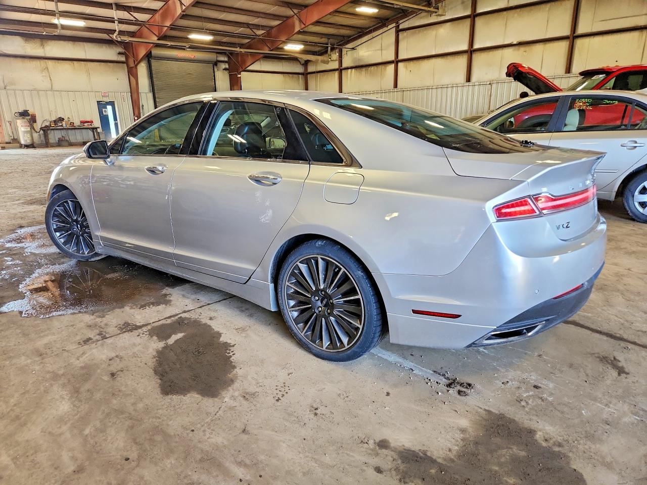 2015 Lincoln Mkz Hybrid Silver vin: 3LN6L2LU9FR601696