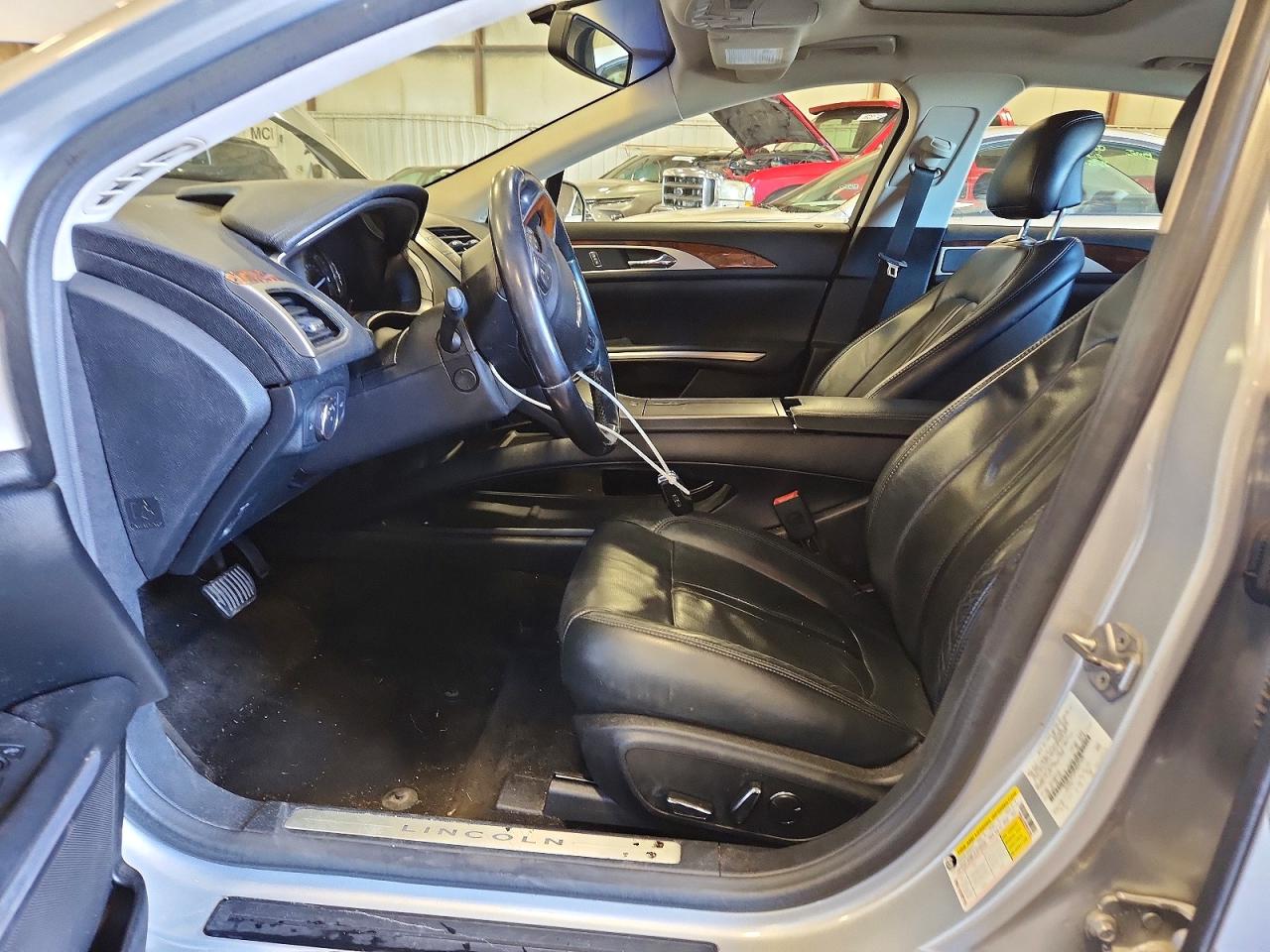 2015 Lincoln Mkz Hybrid Silver vin: 3LN6L2LU9FR601696