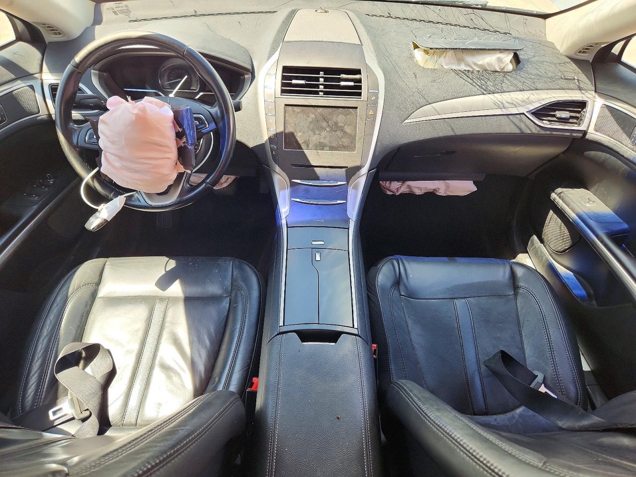 2015 Lincoln Mkz Hybrid Silver vin: 3LN6L2LU9FR602556
