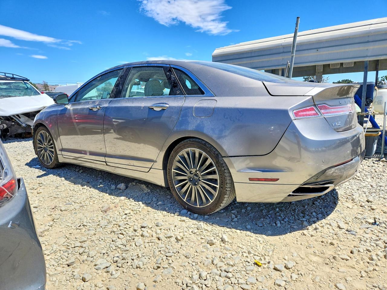 2015 Lincoln Mkz Hybrid Gray vin: 3LN6L2LU9FR603240