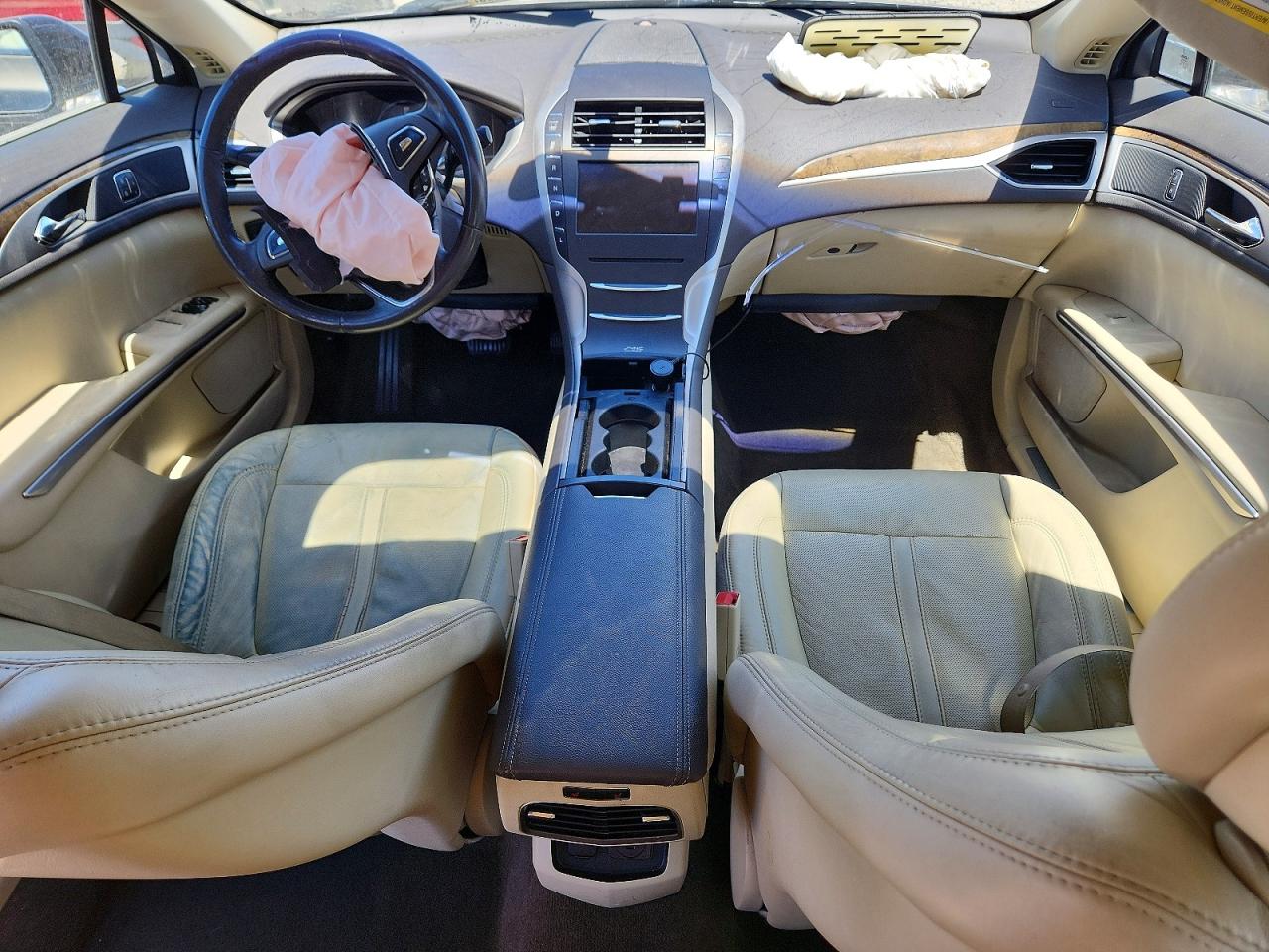 2015 Lincoln Mkz Hybrid Gray vin: 3LN6L2LU9FR603240