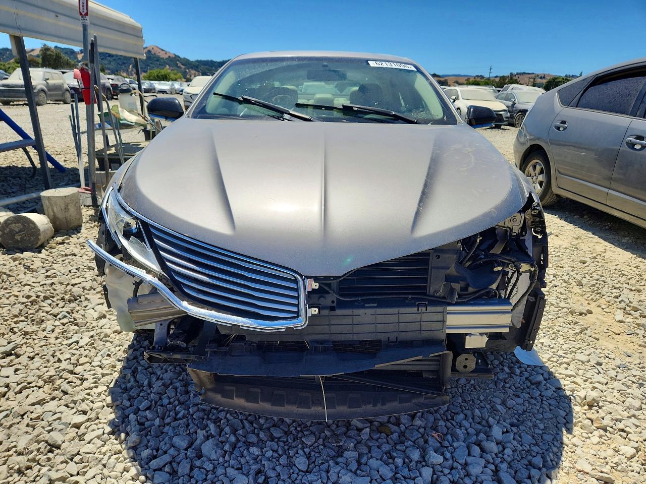 2015 Lincoln Mkz Hybrid Gray vin: 3LN6L2LU9FR603240