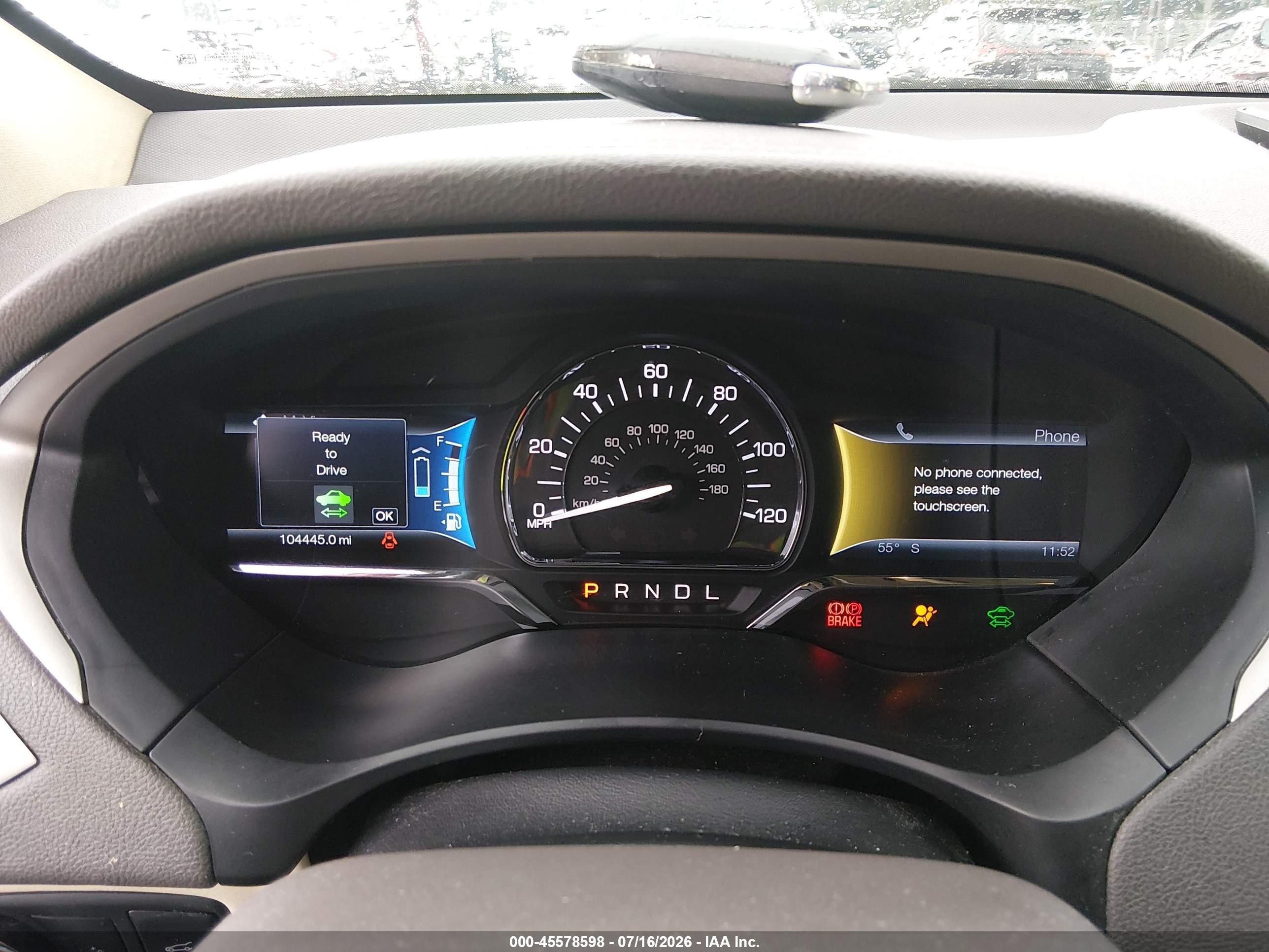 2013 Lincoln Mkz Hybrid   Black vin: 3LN6L2LUXDR826609