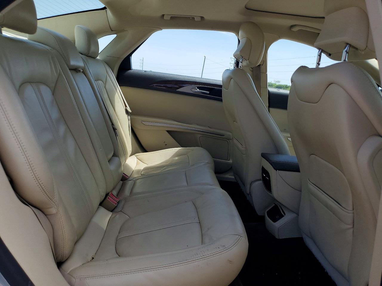2014 Lincoln Mkz Hybrid Turquoise vin: 3LN6L2LUXER817605