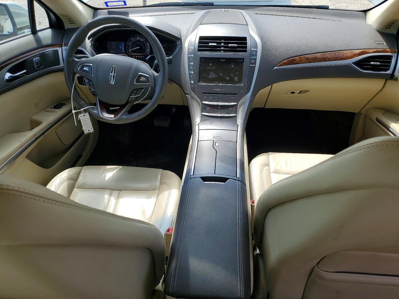 2014 Lincoln Mkz Hybrid Turquoise vin: 3LN6L2LUXER817605