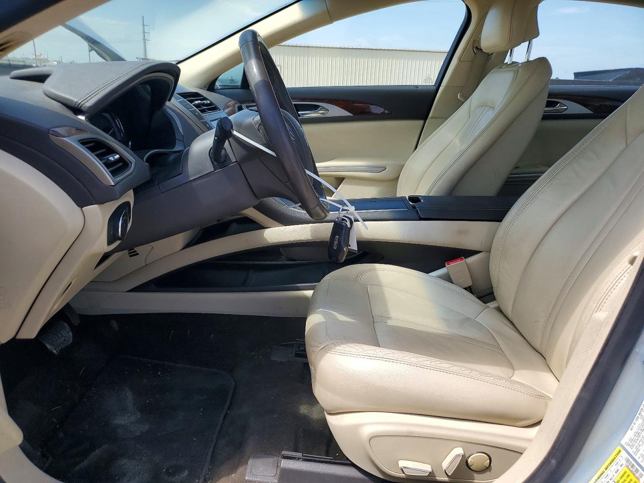 2014 Lincoln Mkz Hybrid Turquoise vin: 3LN6L2LUXER817605