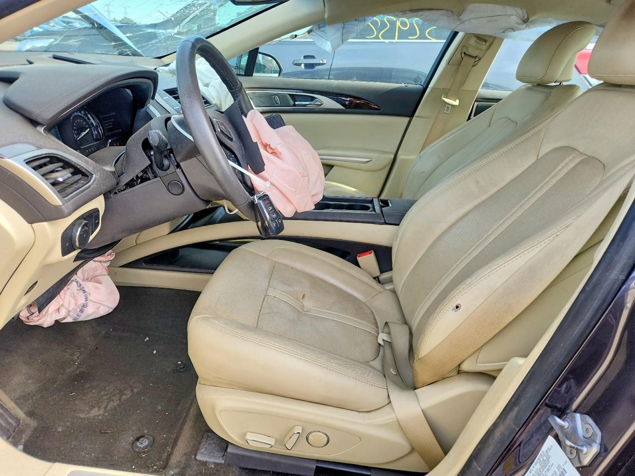 2014 Lincoln Mkz Hybrid Gray vin: 3LN6L2LUXER821783
