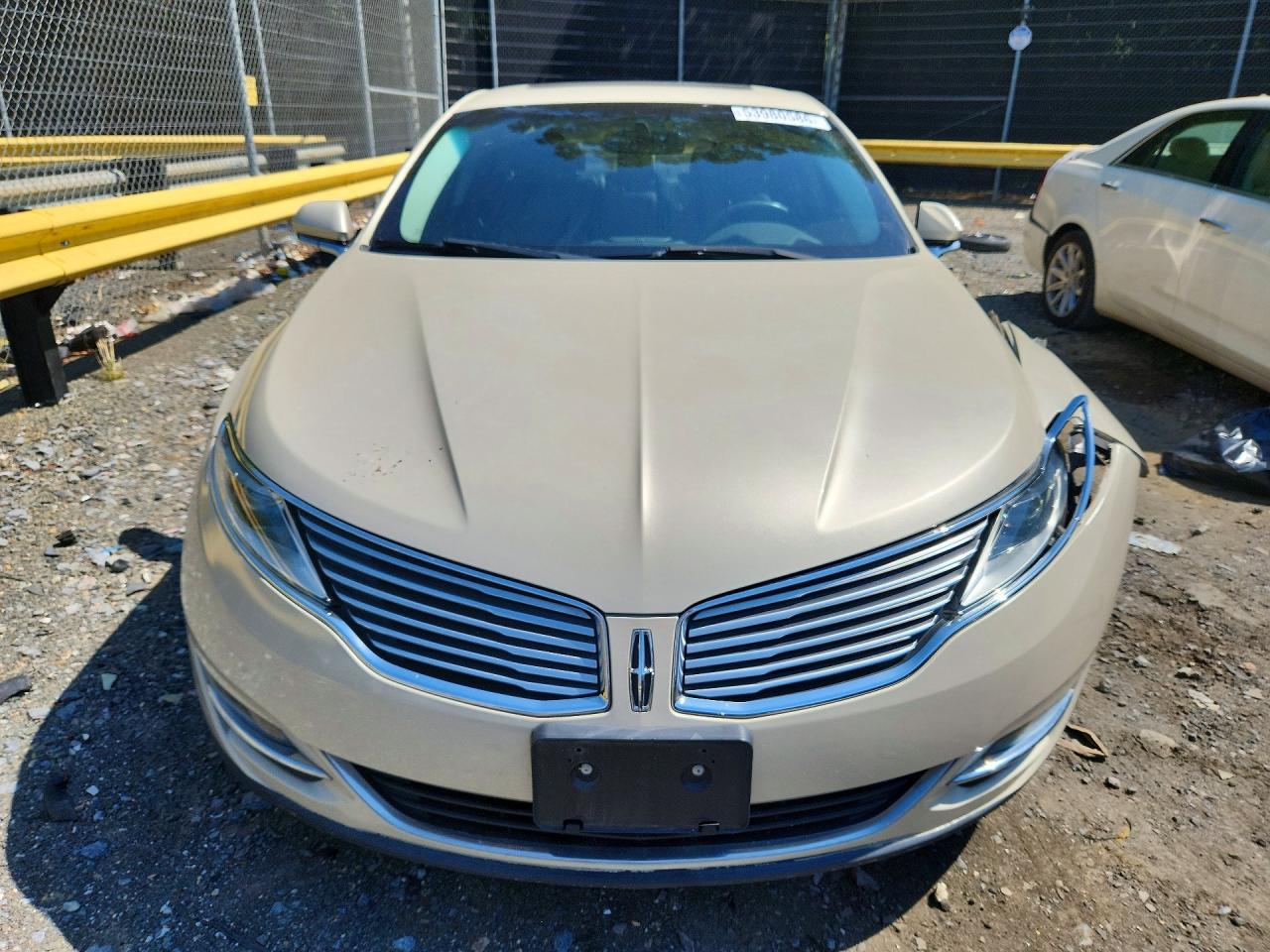 2014 Lincoln Mkz Hybrid Cream vin: 3LN6L2LUXER826210