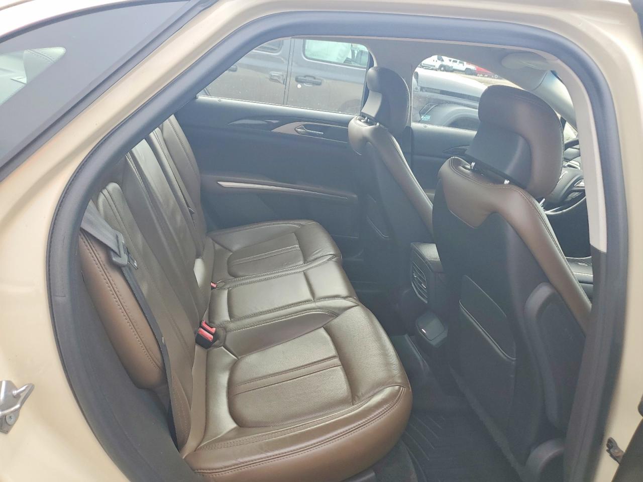 2014 Lincoln Mkz Hybrid Beige vin: 3LN6L2LUXER828717