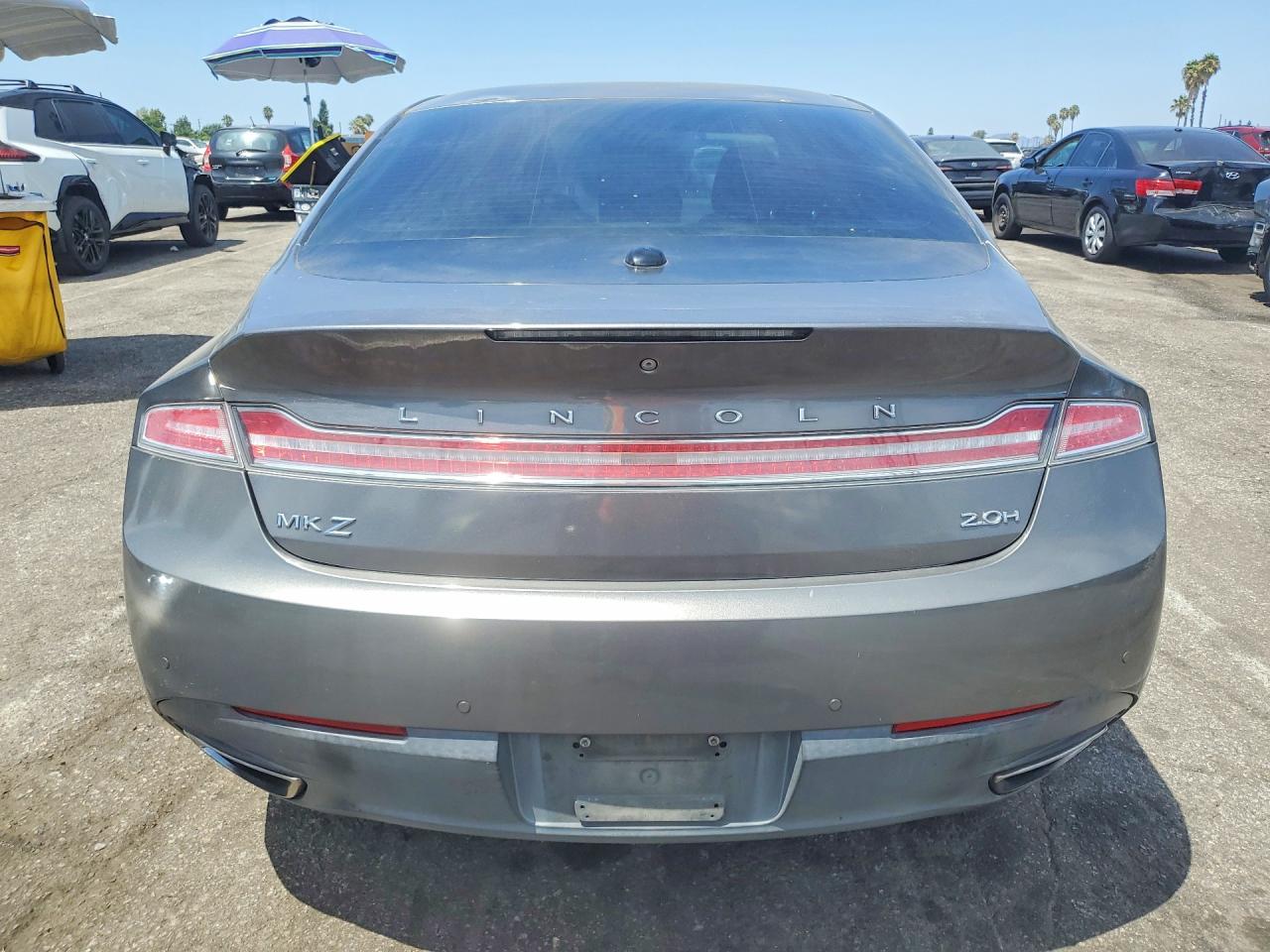2014 Lincoln Mkz Hybrid Gray vin: 3LN6L2LUXER828801