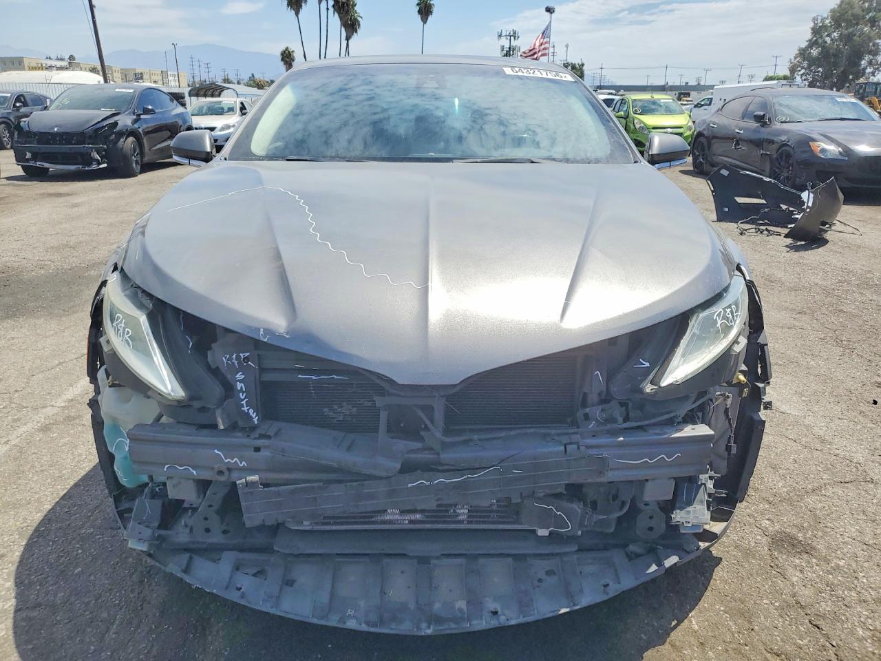 2014 Lincoln Mkz Hybrid Gray vin: 3LN6L2LUXER828801