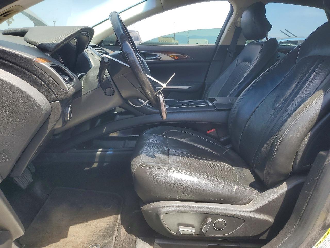 2014 Lincoln Mkz Hybrid Gray vin: 3LN6L2LUXER828801