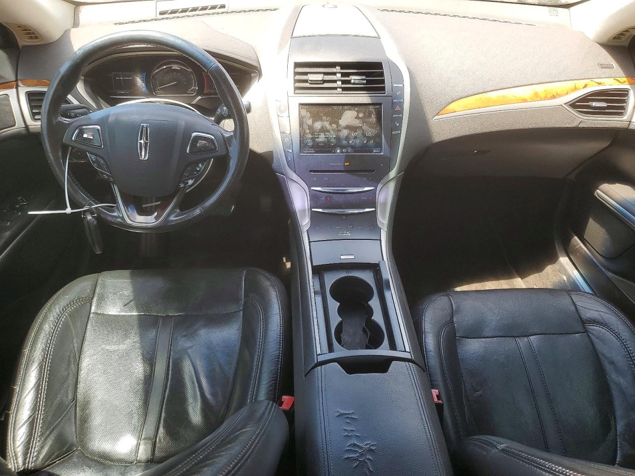 2014 Lincoln Mkz Hybrid Gray vin: 3LN6L2LUXER828801