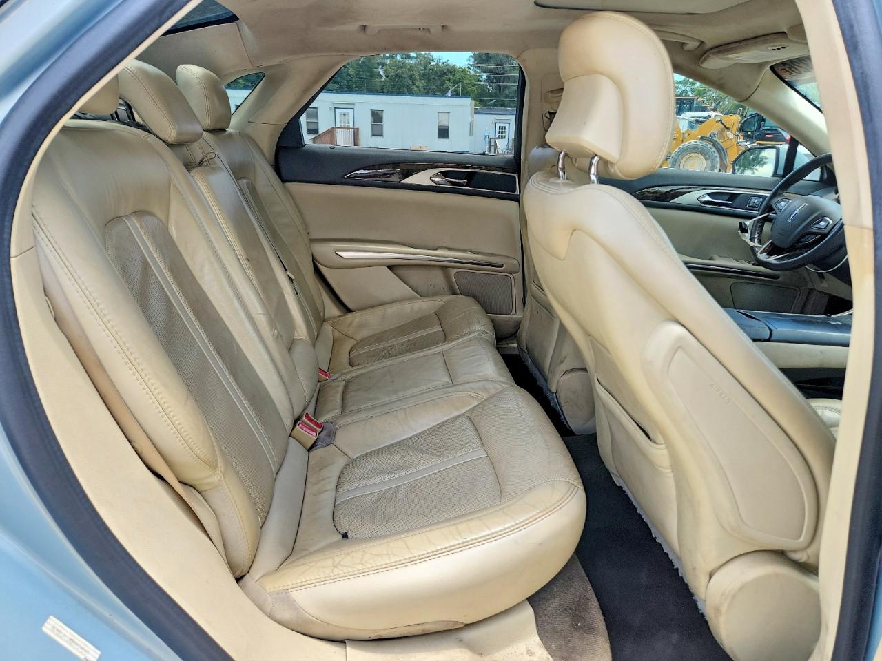 2014 Lincoln Mkz Hybrid Blue vin: 3LN6L2LUXER834047