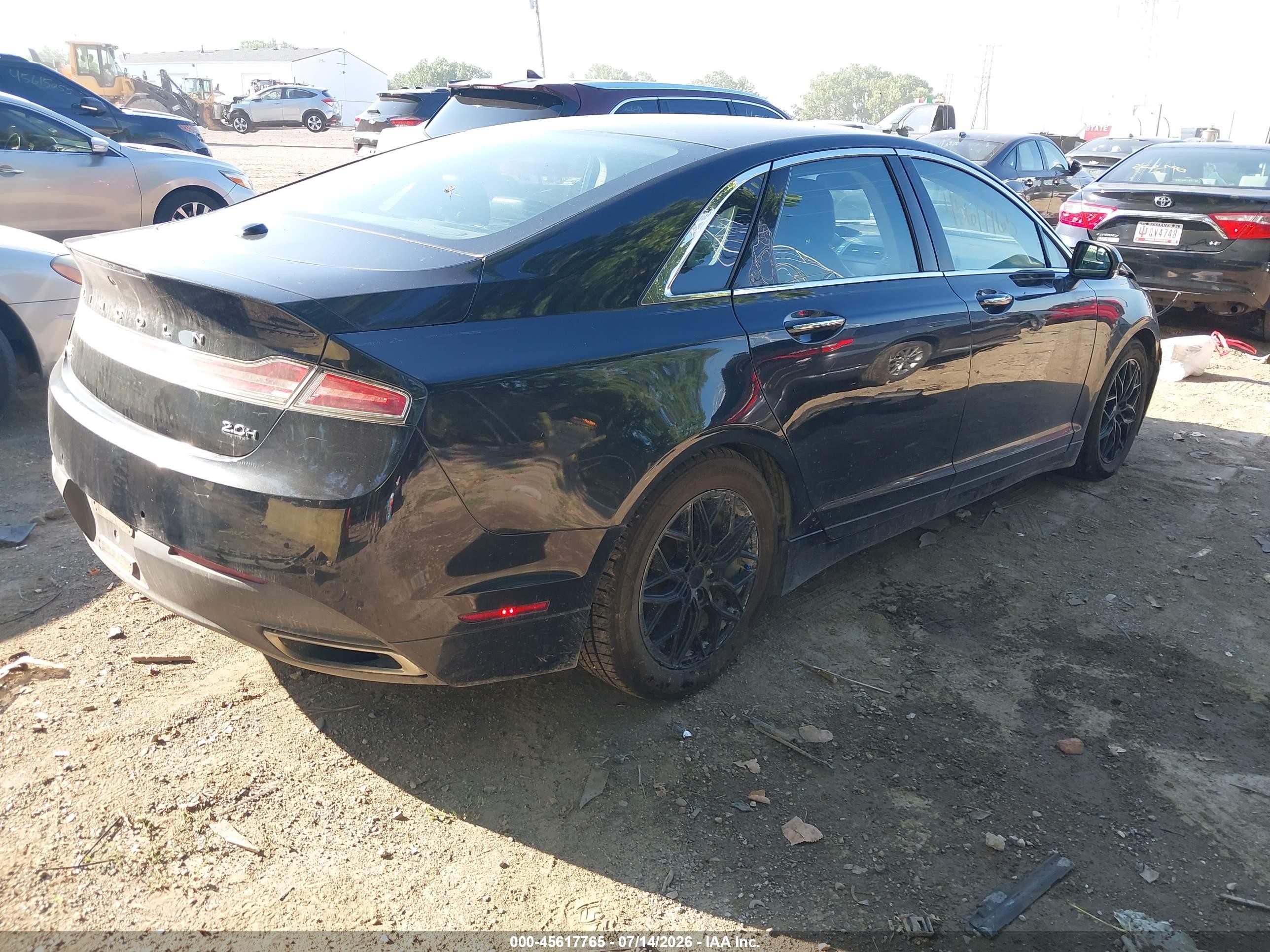 2015 Lincoln Mkz Hybrid   Gray vin: 3LN6L2LUXFR614134