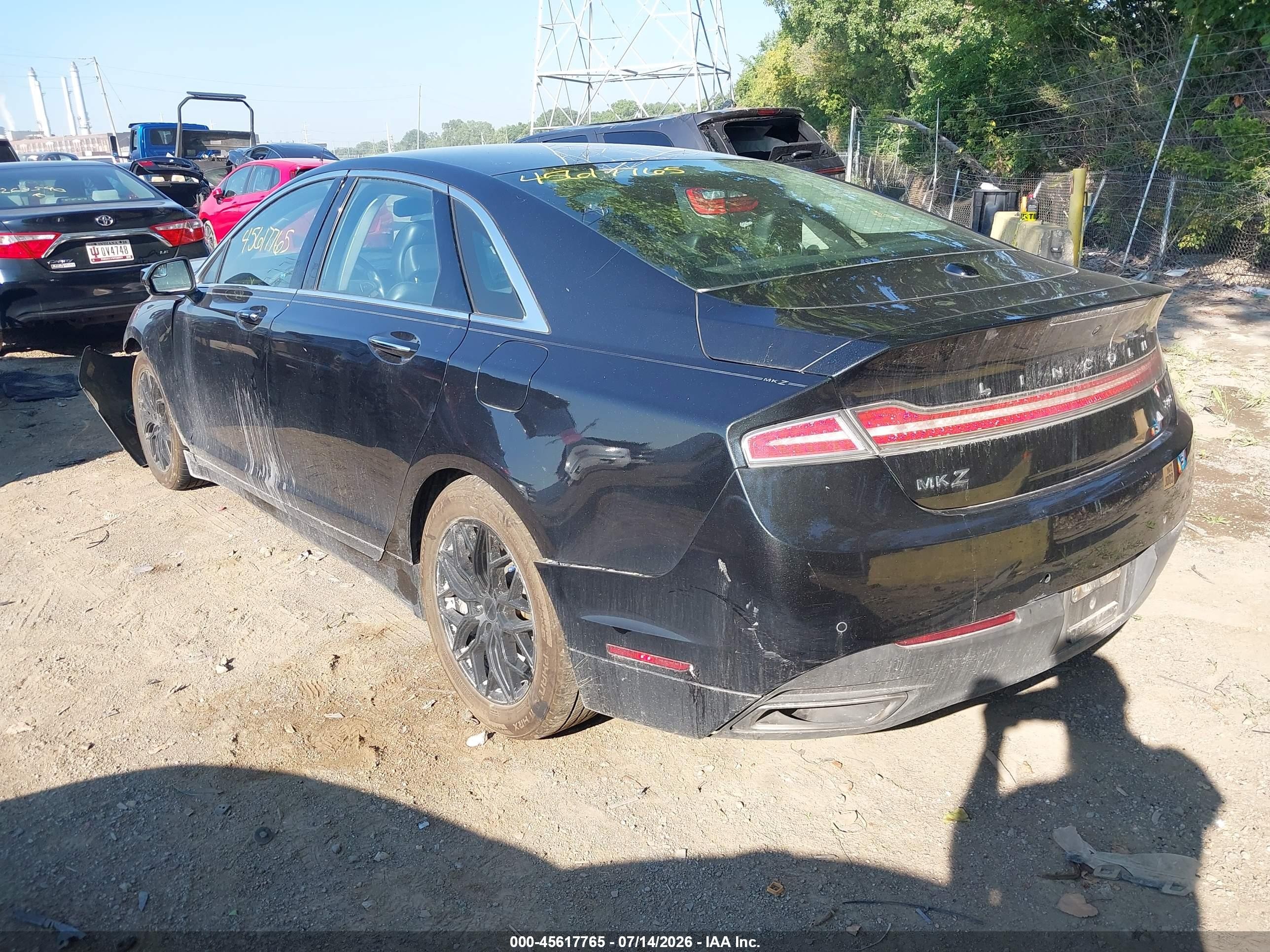 2015 Lincoln Mkz Hybrid   Gray vin: 3LN6L2LUXFR614134