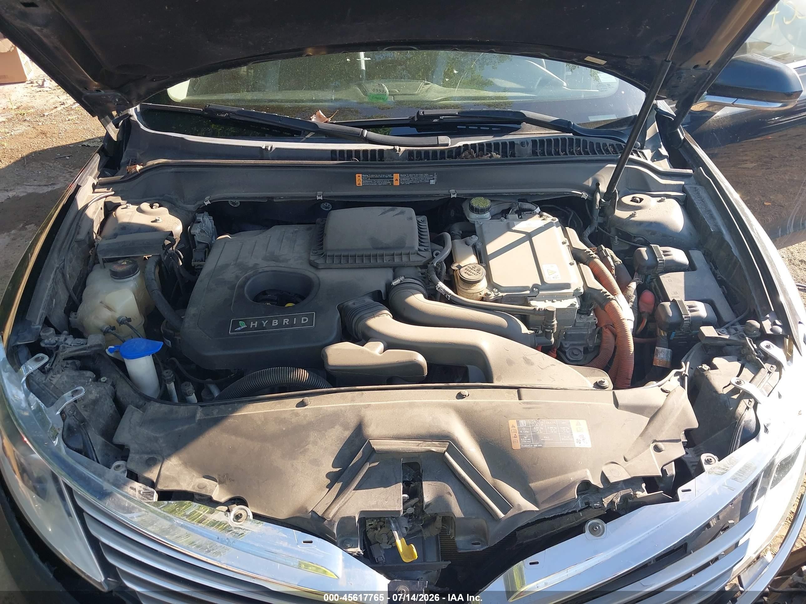 2015 Lincoln Mkz Hybrid   Gray vin: 3LN6L2LUXFR614134