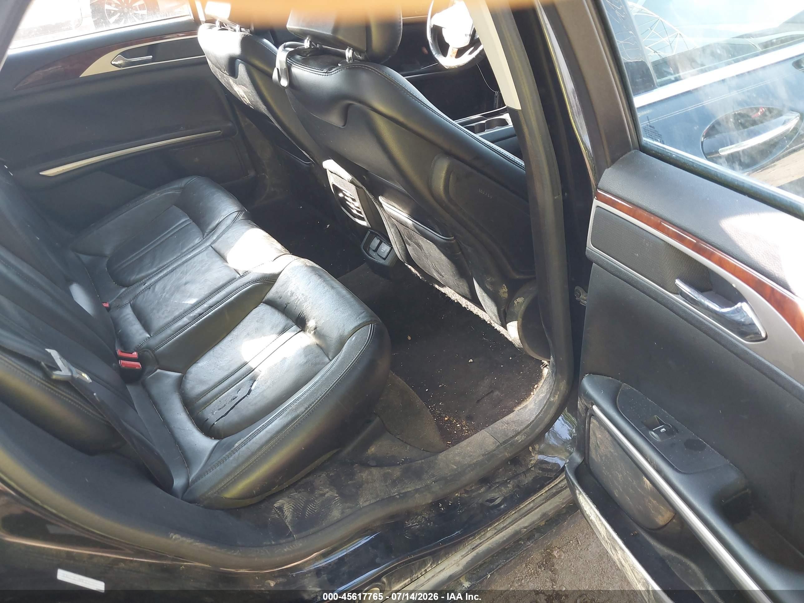 2015 Lincoln Mkz Hybrid   Gray vin: 3LN6L2LUXFR614134