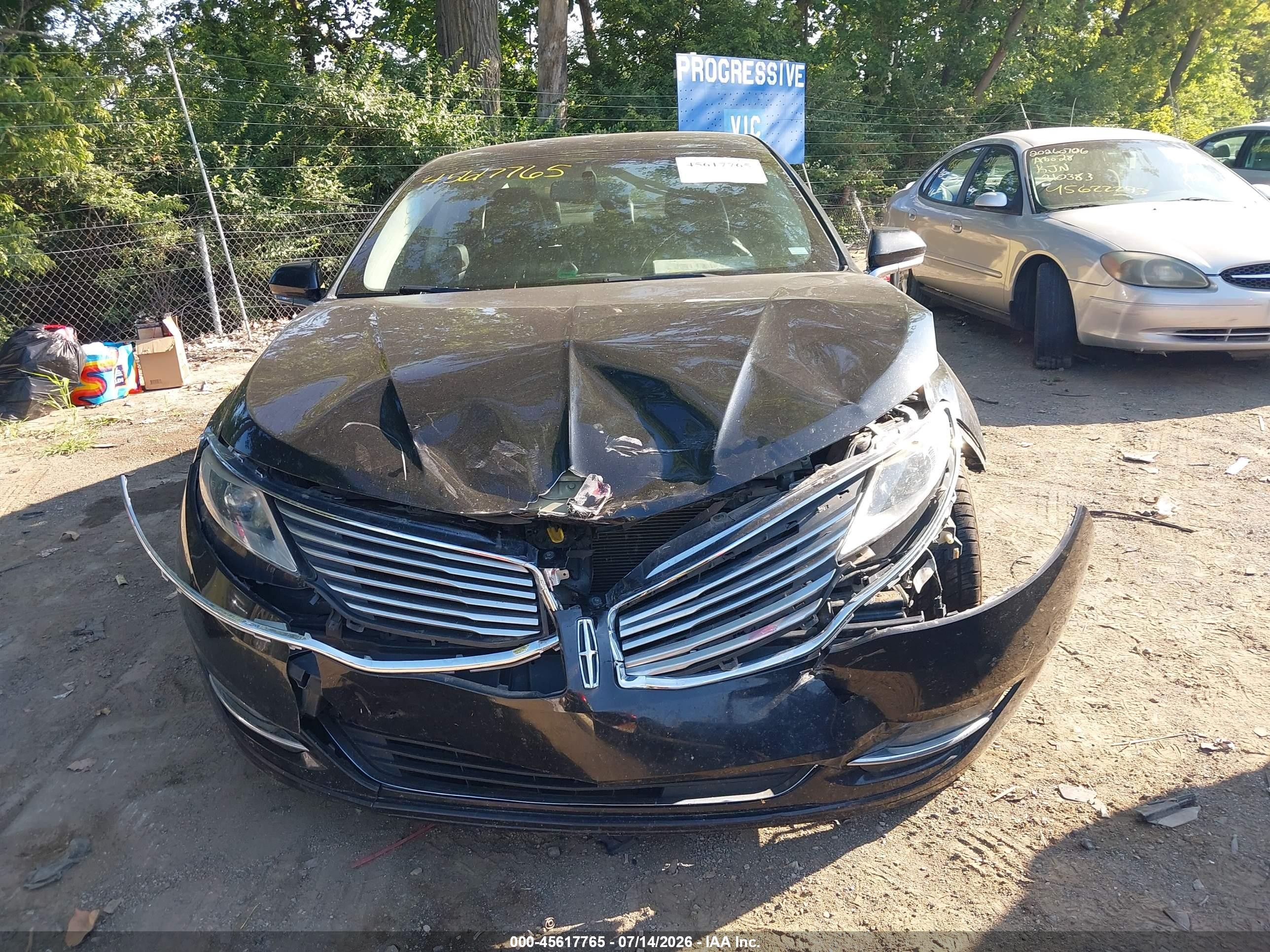 2015 Lincoln Mkz Hybrid   Gray vin: 3LN6L2LUXFR614134