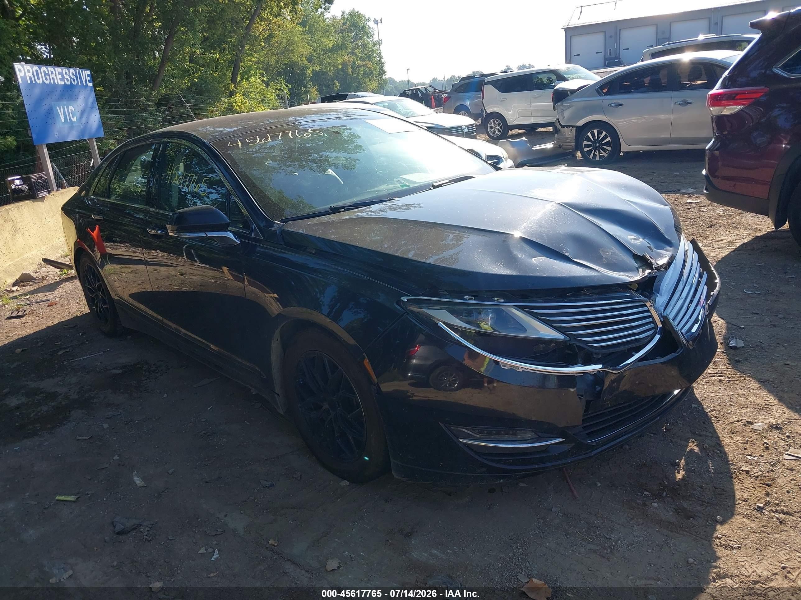 2015 Lincoln Mkz Hybrid   Gray vin: 3LN6L2LUXFR614134