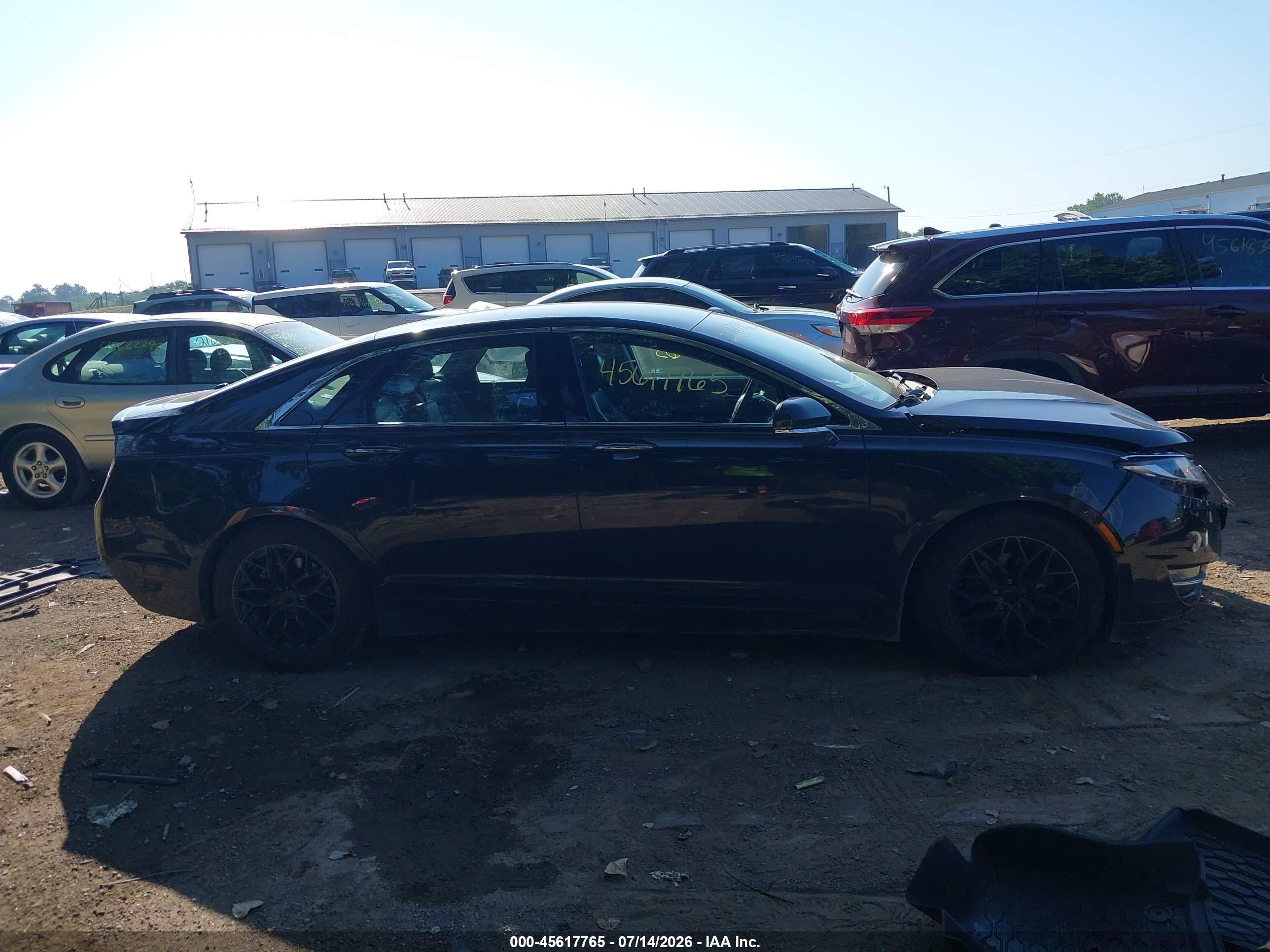 2015 Lincoln Mkz Hybrid   Gray vin: 3LN6L2LUXFR614134