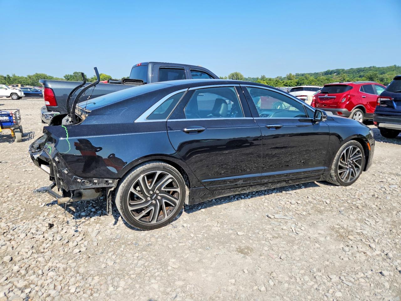 2020 Lincoln Mkz Black vin: 3LN6L5A90LR613845