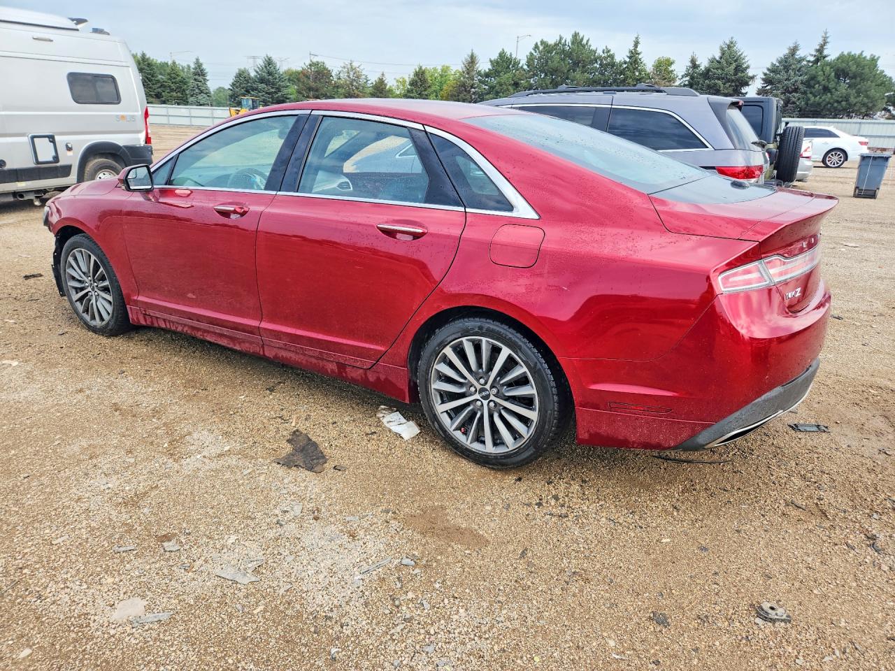 2017 Lincoln Mkz Premiere Red vin: 3LN6L5A92HR663315