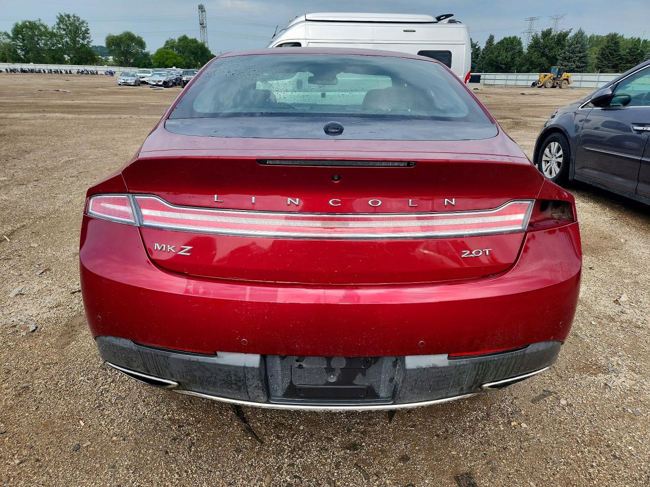2017 Lincoln Mkz Premiere Red vin: 3LN6L5A92HR663315