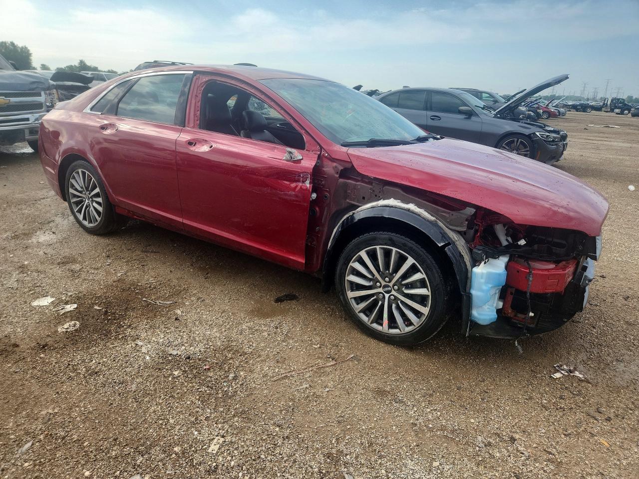 2017 Lincoln Mkz Premiere Red vin: 3LN6L5A92HR663315