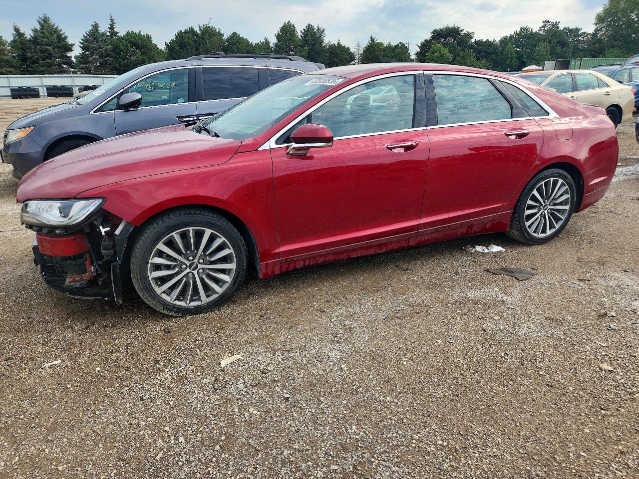 2017 Lincoln Mkz Premiere Red vin: 3LN6L5A92HR663315