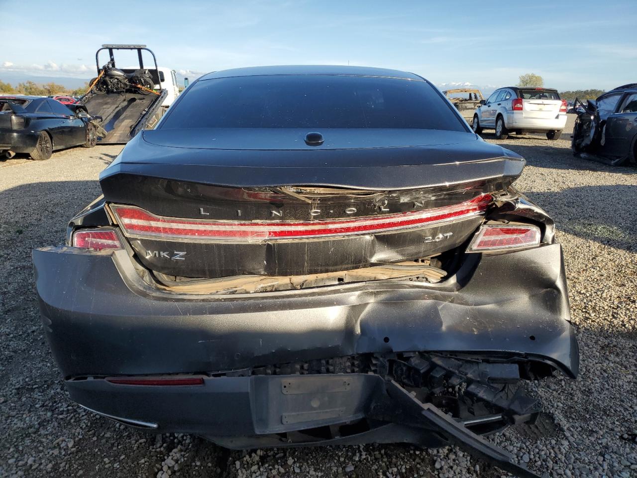 2018 Lincoln Mkz Premiere Угольный vin: 3LN6L5A92JR602469