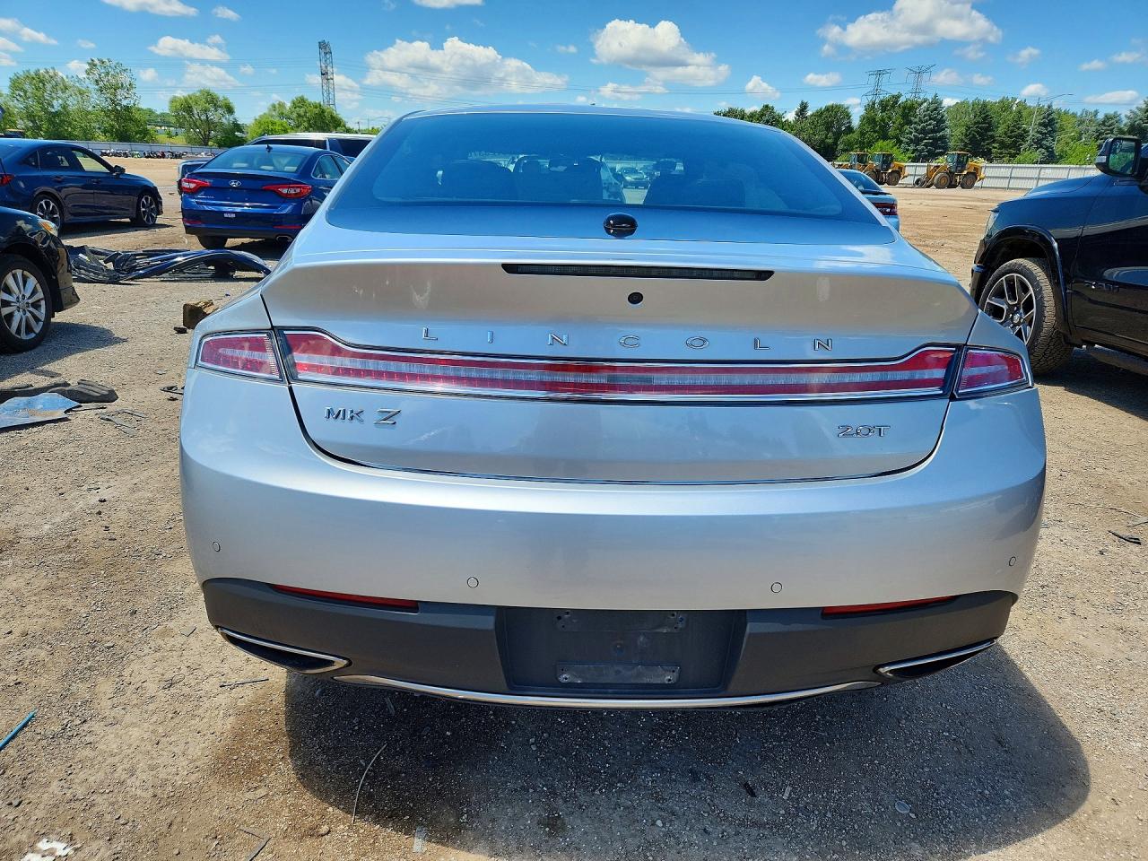 2017 Lincoln Mkz Premiere Silver vin: 3LN6L5A95HR648128