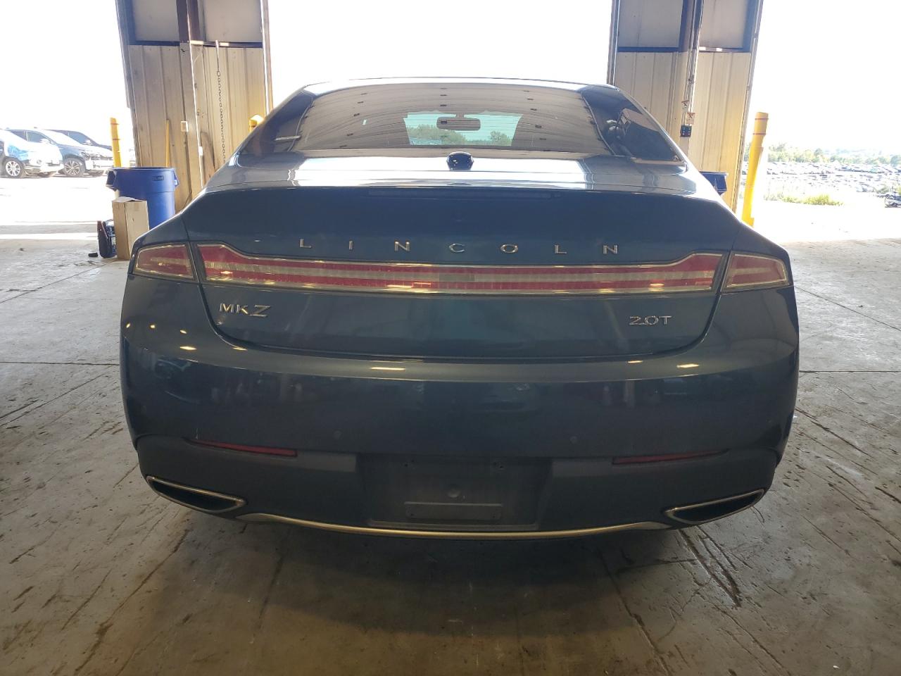 2018 Lincoln Mkz Premiere Синий vin: 3LN6L5A96JR615466