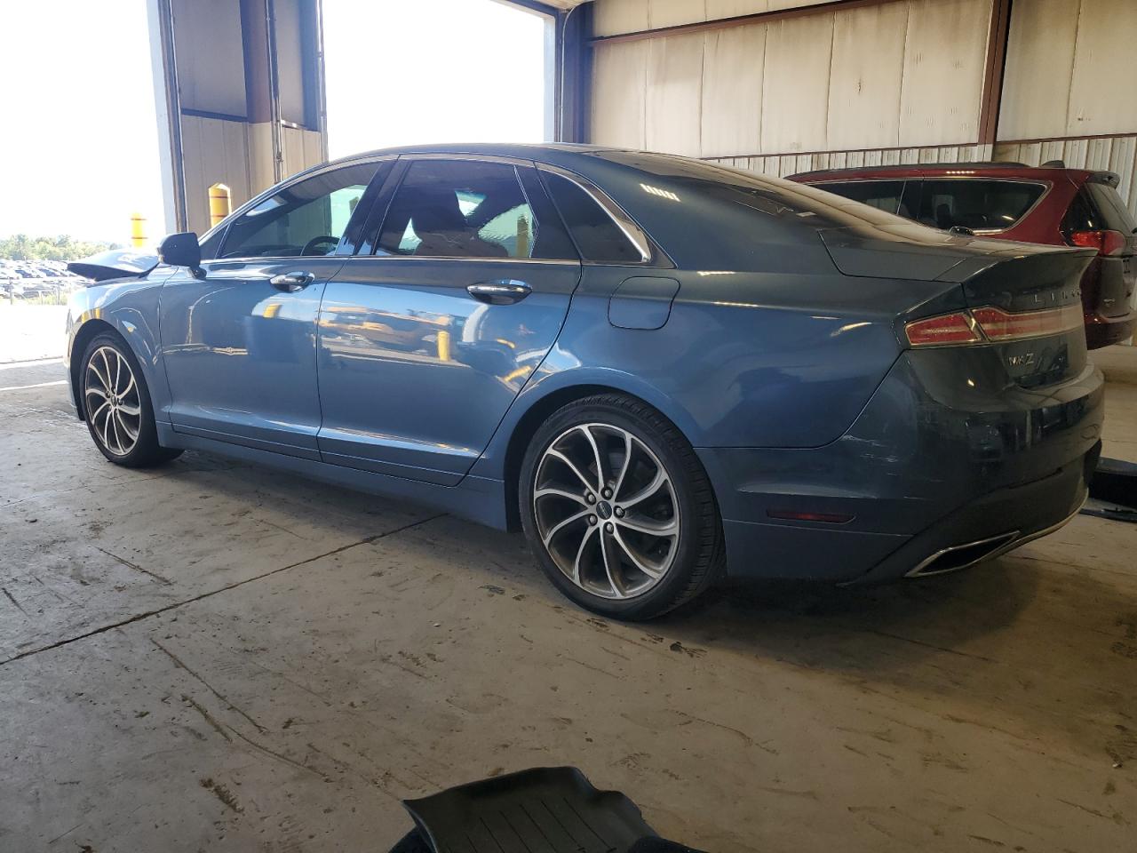 2018 Lincoln Mkz Premiere Синий vin: 3LN6L5A96JR615466