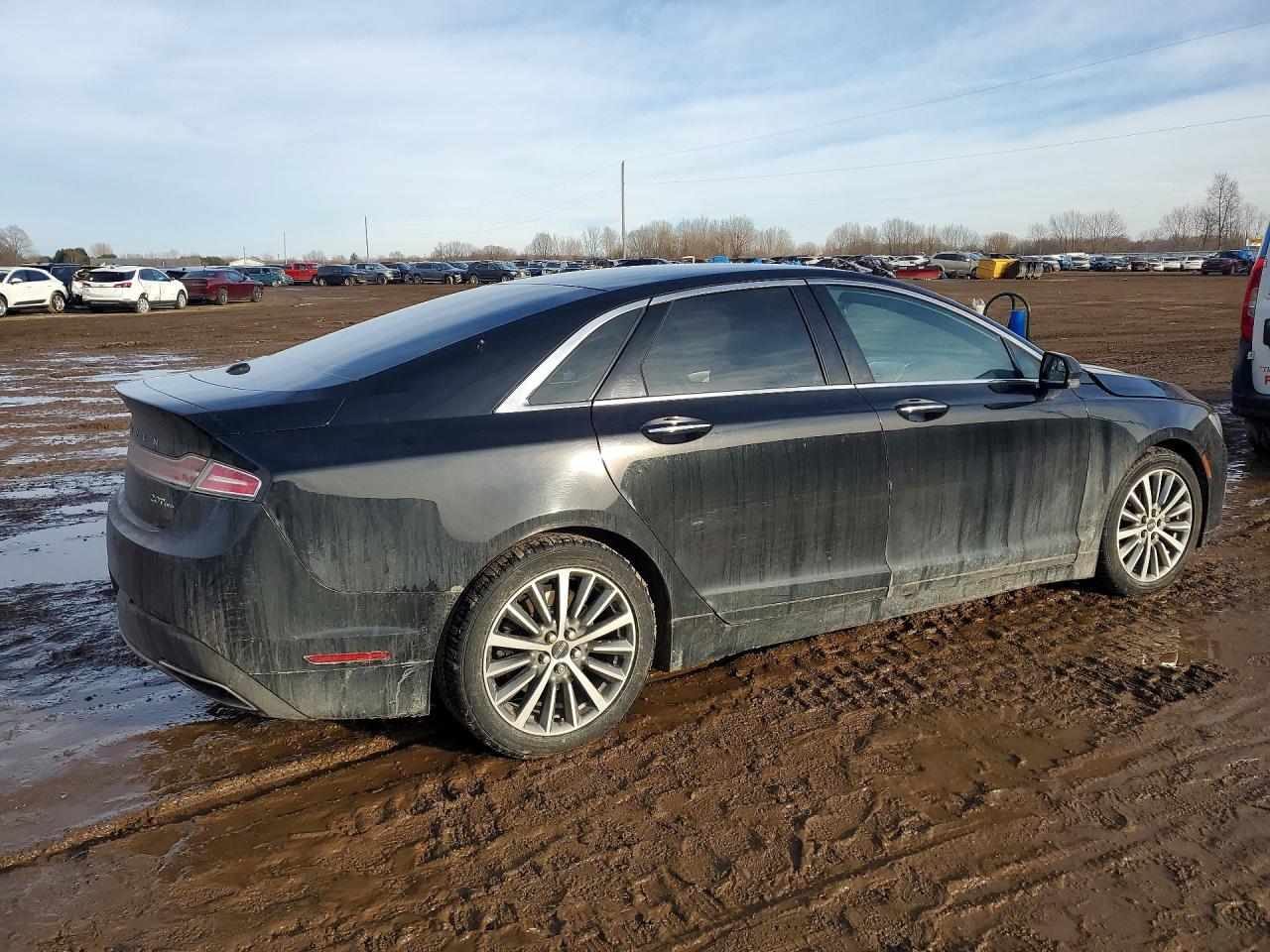 2017 Lincoln Mkz Premiere Black vin: 3LN6L5B96HR640912