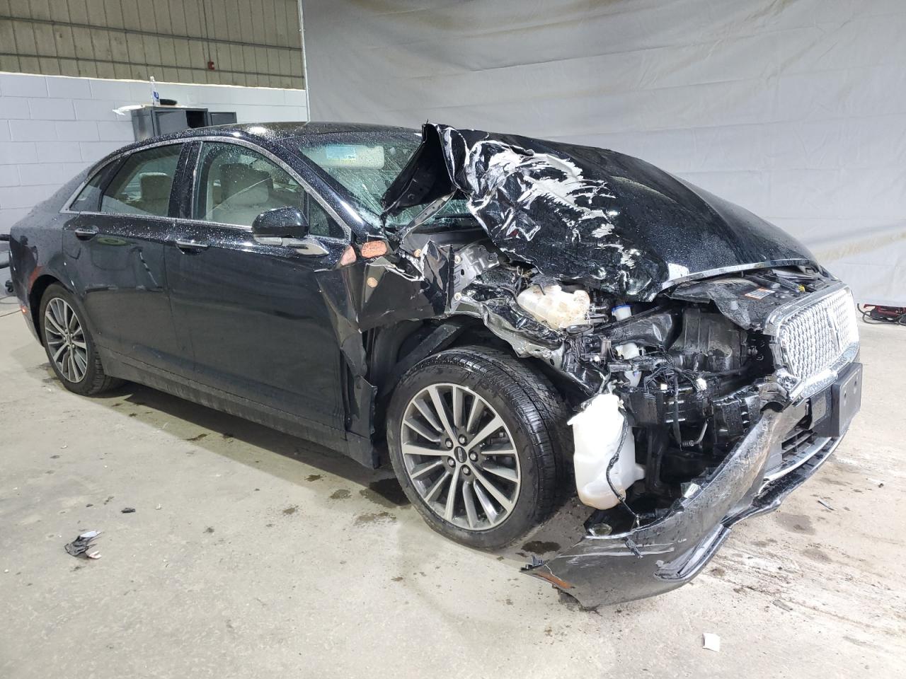2018 Lincoln Mkz Premiere Черный vin: 3LN6L5B98JR603625
