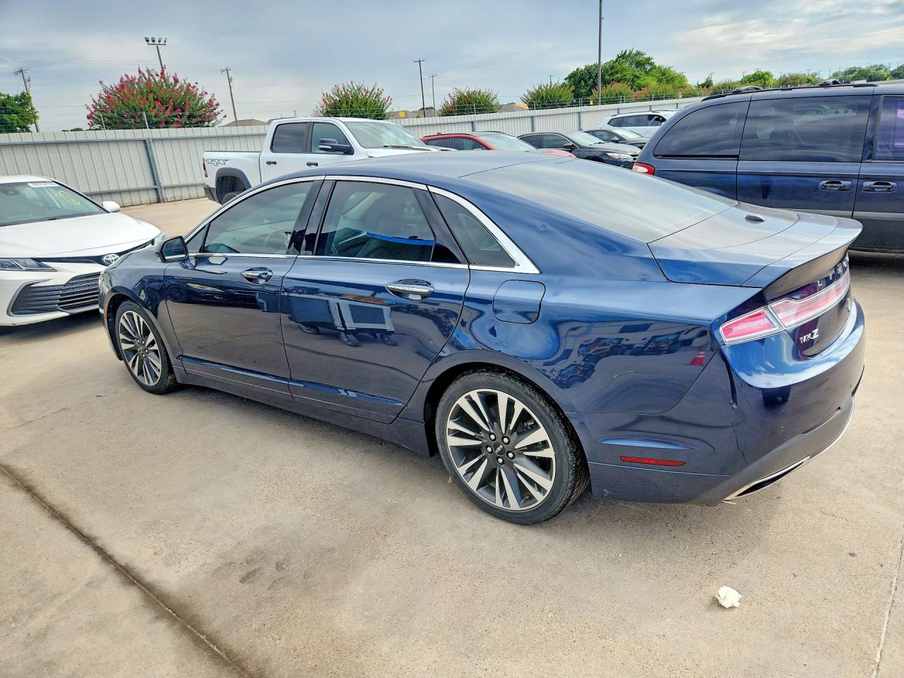 2017 Lincoln Mkz Select Blue vin: 3LN6L5C91HR659995