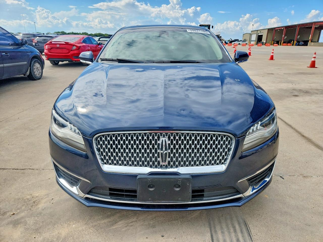 2017 Lincoln Mkz Select Blue vin: 3LN6L5C91HR659995