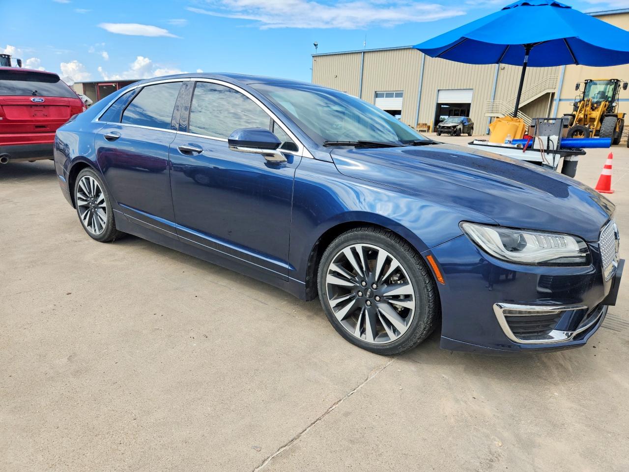 2017 Lincoln Mkz Select Blue vin: 3LN6L5C91HR659995