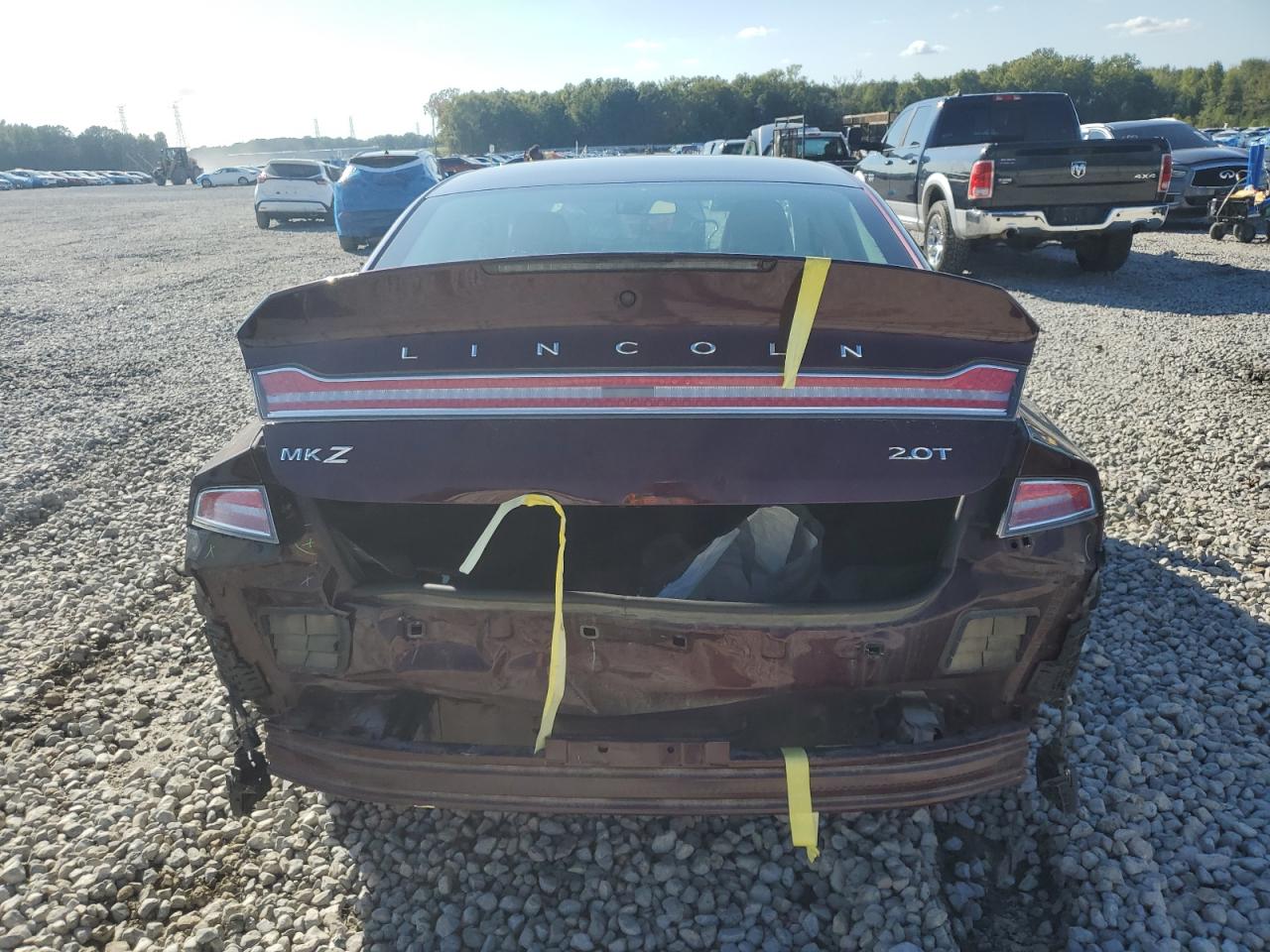 2018 Lincoln Mkz Select Бордовый vin: 3LN6L5C92JR627899